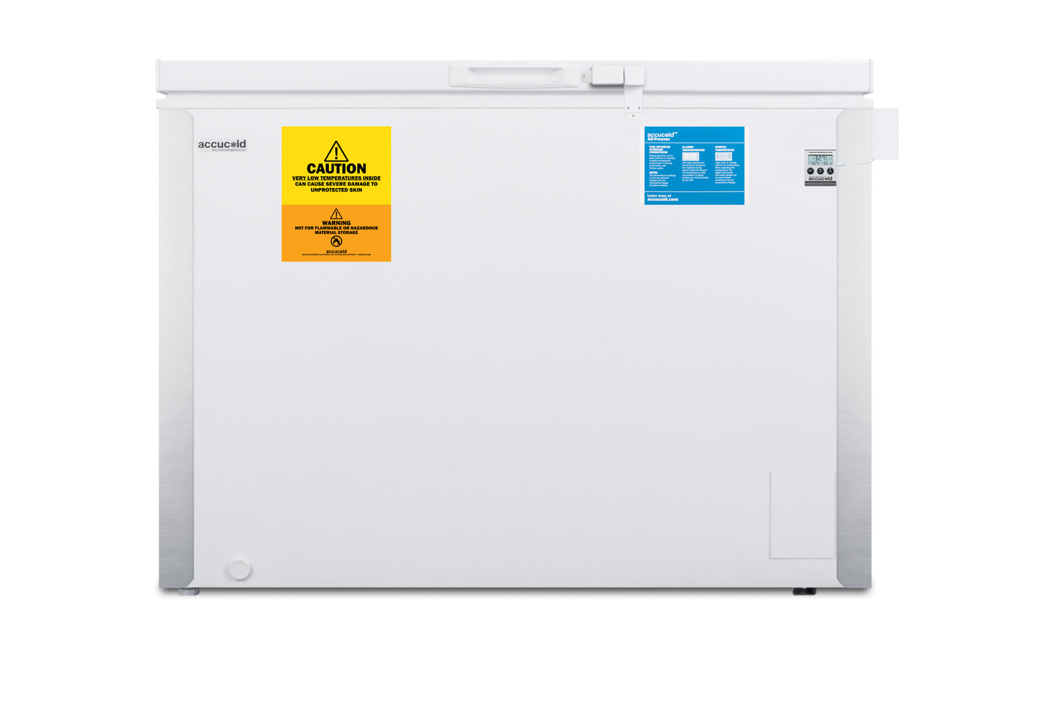 Laboratory chest freezer capable of -30 C (-22 F) operation; replaces FCL88